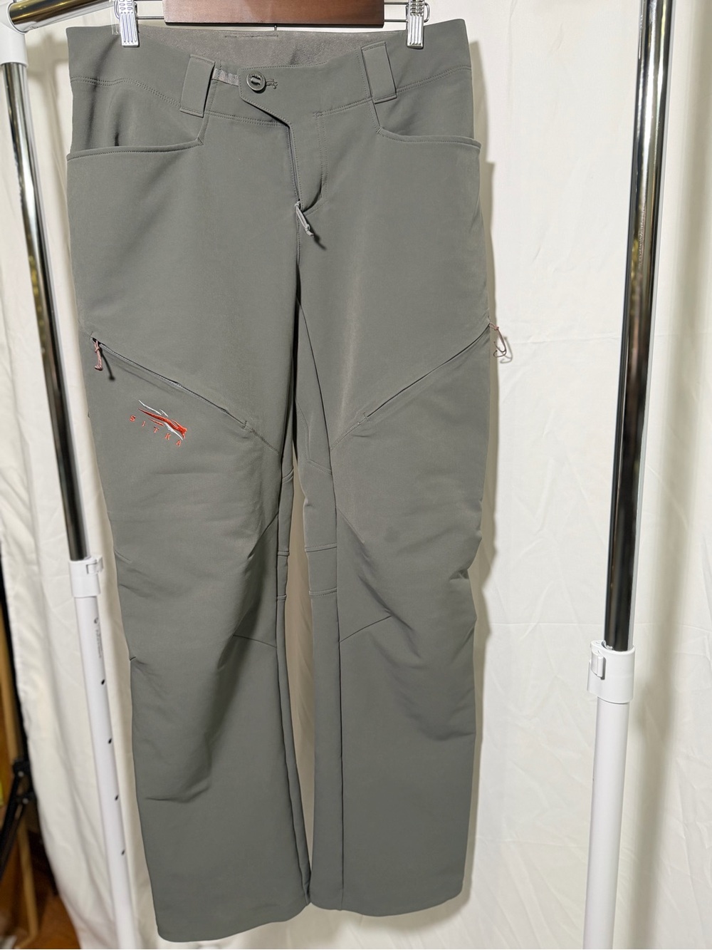 Sitka NEW Women’s Active/Hunting Pants in Gray sz 14 waist 33